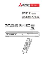 Toshiba DD7040 DVD Player Operating Manual